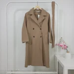 Winter Long Coat in Brown – Turkish Manufacturing