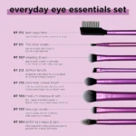 Real Techniques Enhanced Eye Makeup Brush Set – 5 pcs - Image 3