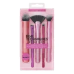 مجموعة فرش المكياج الكاملة من ريل تكنيك – 6 قطع