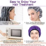 ⁦Flaxseed Deep Conditioning Heat Cap⁩ - الصورة ⁦5⁩