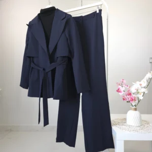 Shirt & Pants Set – Navy Blue